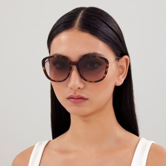 NEW  CHLOE SUNGLASSES HAVANA WOMEN EYEWEAR CHLOE - Picture 2 of 3